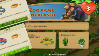 TOWNSHIP GAME ANDROID /IOS ZOO LVL 3