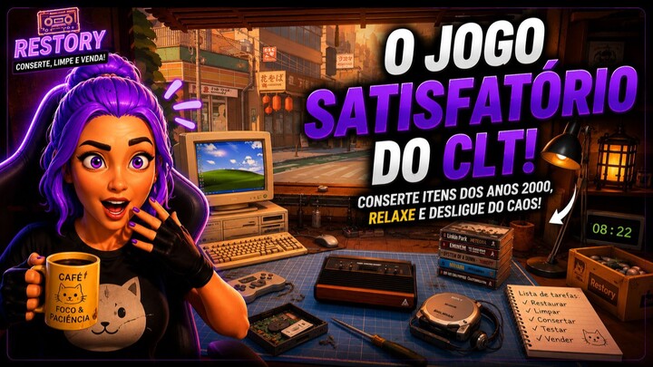 ESSE JOGO É O MAIS SATISFATÓRIO QUE EU JÁ JOGUEI! 🤯✨ _ Restory