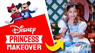 DISNEY PRINCESS MAKEOVER at Bibbidi Bobbidi Boutique | Hong Kong Disneyland