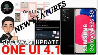 SAMSUNG GALAXY A52S 5G | ONE UI 4.1 SOFTWARE UPDATE