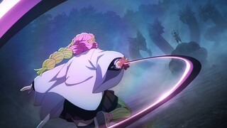 Mitsuri Kanroji face off against Upper Moon 4 Hantengu | Kimetsu no Yaiba Swordsmith Village Ep 9