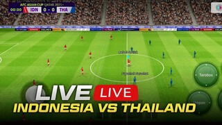 LIVE AFF U-19 !! INDONESIA VS THAILAND DI GAME EFOOTBAL 2024