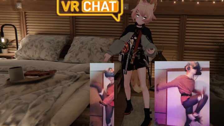 رقص VR واقعي يثير الدهشة! هل هكذا يبدو الواقع حقًا؟! 【vrchat】