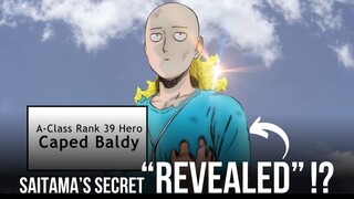 SAITAMA'S identity revealed to Hero Association...