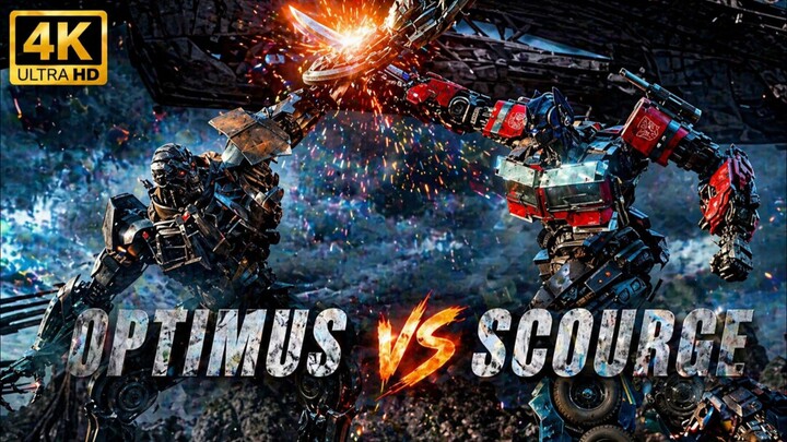 Pertempuran puncak Optimus vs Scourge berujung kehancuran portal Unicorn🔥