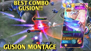 BEST COMBO GUSION | GUSION MONATGE