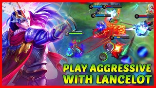 Fast Game with Aggressive Lancelot! | Makisig Gaming - Mobile Legends - MLBB