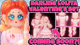 NEW VALENTINES DAY SET?! Darling Lolita Set By FERPLAYS! 🏰 Royale High Update CONCEPT