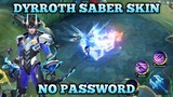 Script Skin Dyrroth Custom S.A.B.E.R Full Effects | No Password - Mobile Legends