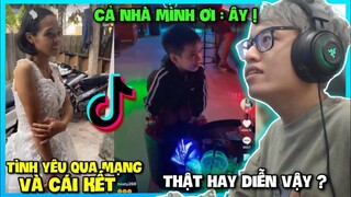 TÌNH YÊU QUA MẠNG CẢM LẠNH VÀ CẬU BÉ CẢ NHÀ MÌNH ƠI TRONG TRUYỀN THUYẾT | HÙNG AKIRA XEM TIK TOK VN