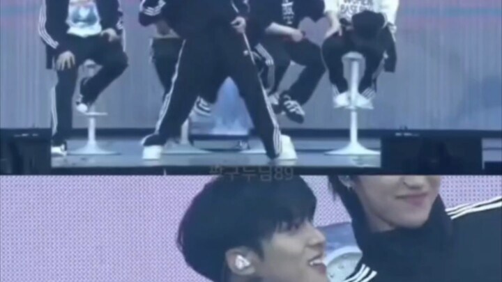 เสี่ยวปาเต้นระบำเกิร์ลกรุ๊ป จินมินกยูแสดงปฏิกิริยา