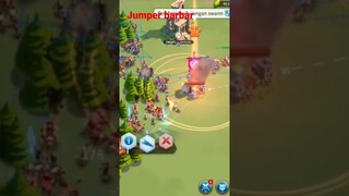 jumper barbar senggol nih dong 😂😂 project black rose #riseofkingdoms #3000 #gamermuda