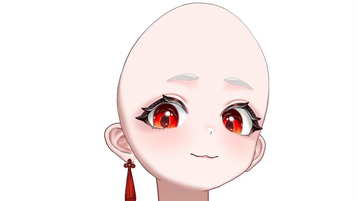 I heard that luminous hair is easy to get popular, so I tried it