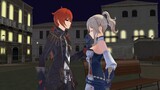 Diluc Night Side (Jean x Diluc) | [MMD] Genshin Impact Animation