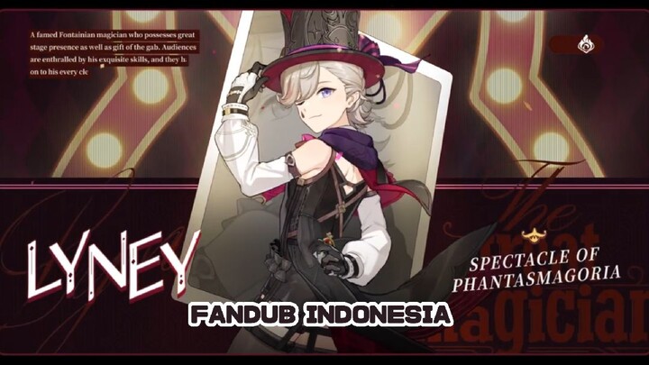 FANDUB INDONESIA " Lyney - Ada apa di Dalam Topi ini? " | Genshin Impact