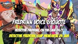 FREDRINN VOICE OVER - MOBILE LEGENDS