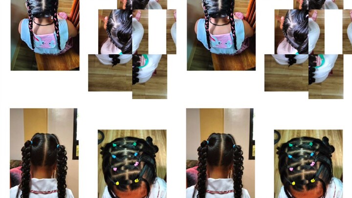 another compilation of my daughter hairstyle