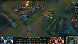 TT vs JDG _ Highlights - Game 1 _ Tuần 8 Ngày 5 _ LPL Mùa Xuân 2022