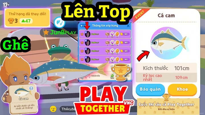 Play Together | Lên Top Bản Xếp Hạng Sự Kiện Cá Cam  - JunB