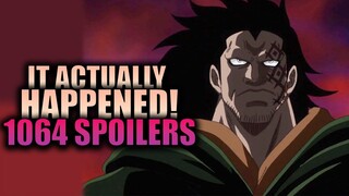 IT ACTUALLY HAPPENED! / One Piece Chapter 1064 Spoilers