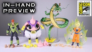 SDCC 2022 S.H. Figuarts Dragon Ball Z Event Exclusive | SSJ2 Goku | Android 16 | Shenron | Majin Buu