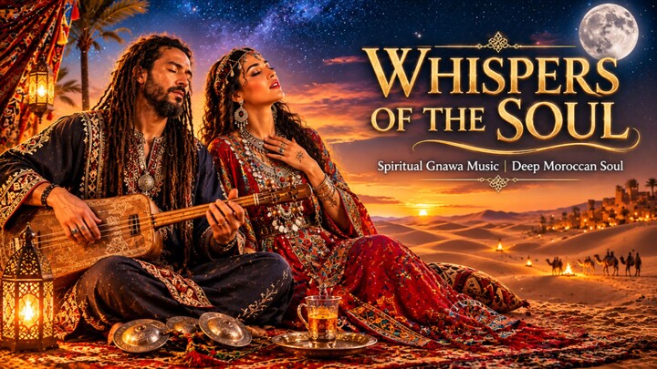 WHISPERS OF THE SOUL | Spiritual Gnawa Music 🇲🇦 | Deep Moroccan Soul | Sufi Music 2026