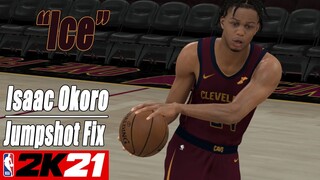 Isaac Okoro Jumpshot Fix NBA2K21 with Side-by-Side Comparison