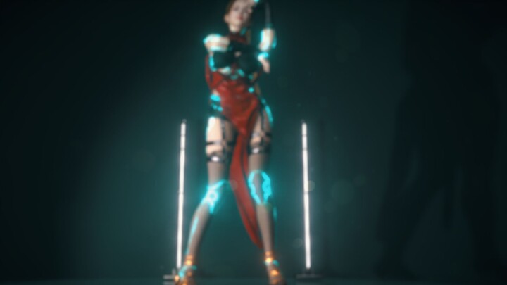 [VAM vertical version 60 frames] Can the most realistic light weaver seduce you?