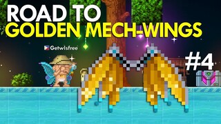 ROAD TO GOLDEN MECH-WINGS #4 | Pixel Worlds