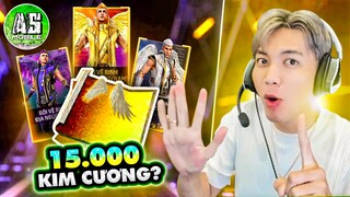 Chủ Tịch AS Mobile Mạnh Tay Chi 15.000 KC Cho Sáu Bộ Vệ Binh Thiên Thần | FREE FIRE