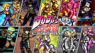 All Ultimate Attacks: JoJo's Bizarre Adventure JUS Edition - MUGEN