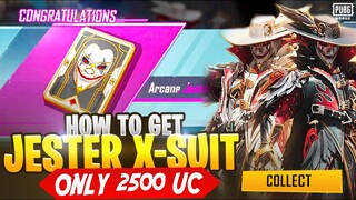 HOW TO GET JESTER X-SUIT IN PUBG MOBILE | ONLY 2500 UC 😍 | MYTHIC BLOOD RAVEN X-SUIT UPGRADE