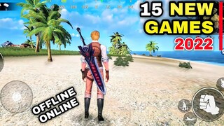 Top 15 NEW GAMES for Android & iOS 2022 (OFFLINE & ONLINE) | Best NEW Android Games in ENGLISH 2022