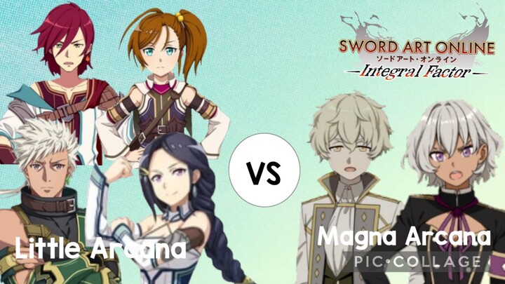 SAOIF: Little Arcana VS Magna Arcana- F100