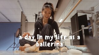 Ballerina Daily VLOG🩰| 芭蕾舞者早上排練下午拍攝的一天📸 Delallo超美的練功衣♥️ 一天都吃了什麼🥘