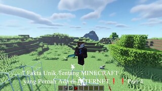 7 Fakta Unik Tentang MINECRAFT yang Pernah Ada di INTERNET❗️❗️Part 4