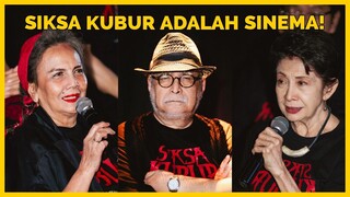 TIGA LEGENDA SINEMA INDONESIA BERKUMPUL DI SIKSA KUBUR