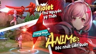 Mod Skin Violet Thứ nguyên Vệ Thần - mod skin mùa 18 - âm thanh - hiệu ứng