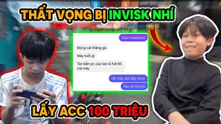 Free Fire | Bé Chanh Thất Vọng Khi Bị invisK Nhí Lấy Nick Game 100 Triệu 😢😢