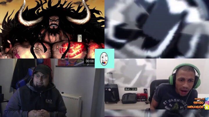 Luffy Grizzly Magnum vs Kaido Reaction Mashup