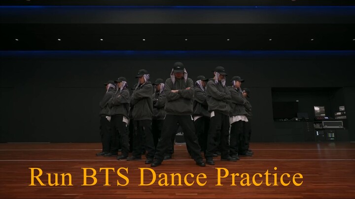 CHOREOGRAPHY BTS 방탄소년단 달려라 방탄 Run BTS Dance Practice