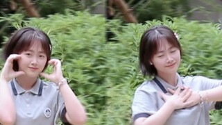 The vitality female high school girl is the soul of home dance! This is my first time recording a ho