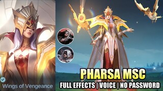 Script Skin Pharsa MSC Hierophant Full Effects | No Password - Mobile Legends