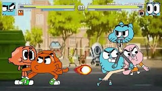 AN Mugen Request #1838: Gumball & Darwin VS Gumball & Darwin