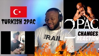 CALVIN REACTS to 🇹🇷2pac - Changes (Cover)|Botan Beyaz| TURKISH 2PAC| Türkçè Altyazilar mevcuttur 🇹🇷🔥