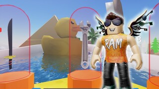 I Bought My Way Into New Bathtub Area & Got EXPENSIVE Sword (Roblox Unboxing Simulator)