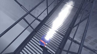 Rekaman berharga saat pemain mengendarai menara Xiaomi kecil