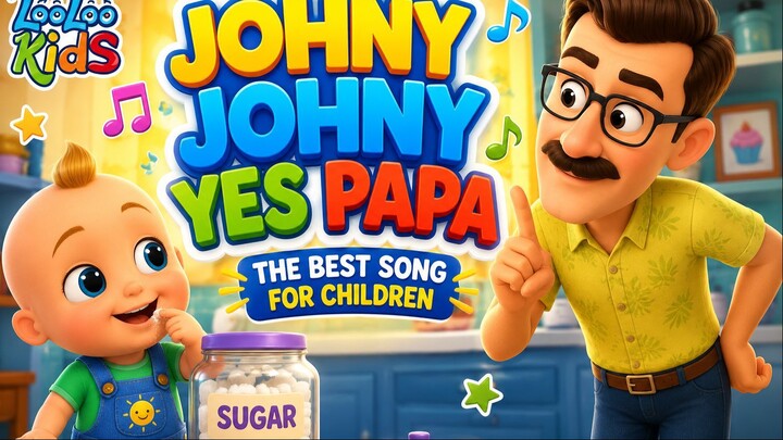 Johny Johny Yes Papa  THE BEST Song for Children _ Baby Kids Songs _ LooLoo Kids