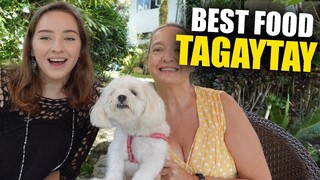 IS THIS THE BEST FOOD IN TAGAYTAY?! Philippines Vlog