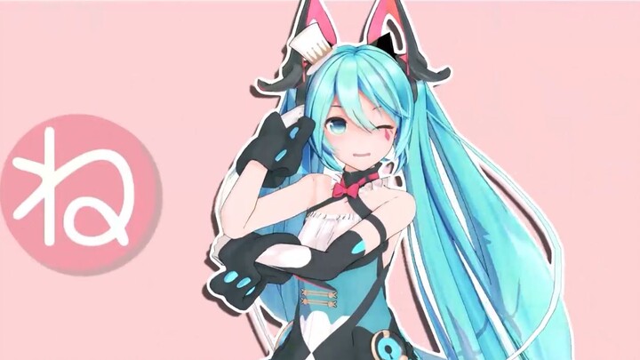 【初音/PV风】这么可爱的猫耳Miku不进来康康吗？-猫耳开关